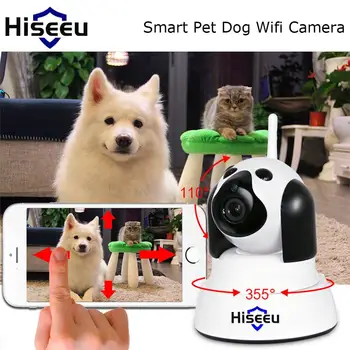 

HISEEU Security IP Camera Wifi Wireless Smart Pet Dog Wifi Camera Video Surveillance HD 720P IP Camera Indoor Onvif Baby Monitor
