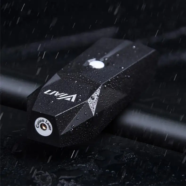 

Weimostar Cycling Front Bicycle Light Waterproof Laser Warning Bike Headlight USB Rechargeable Cycling Lamp Bicycle Accessories