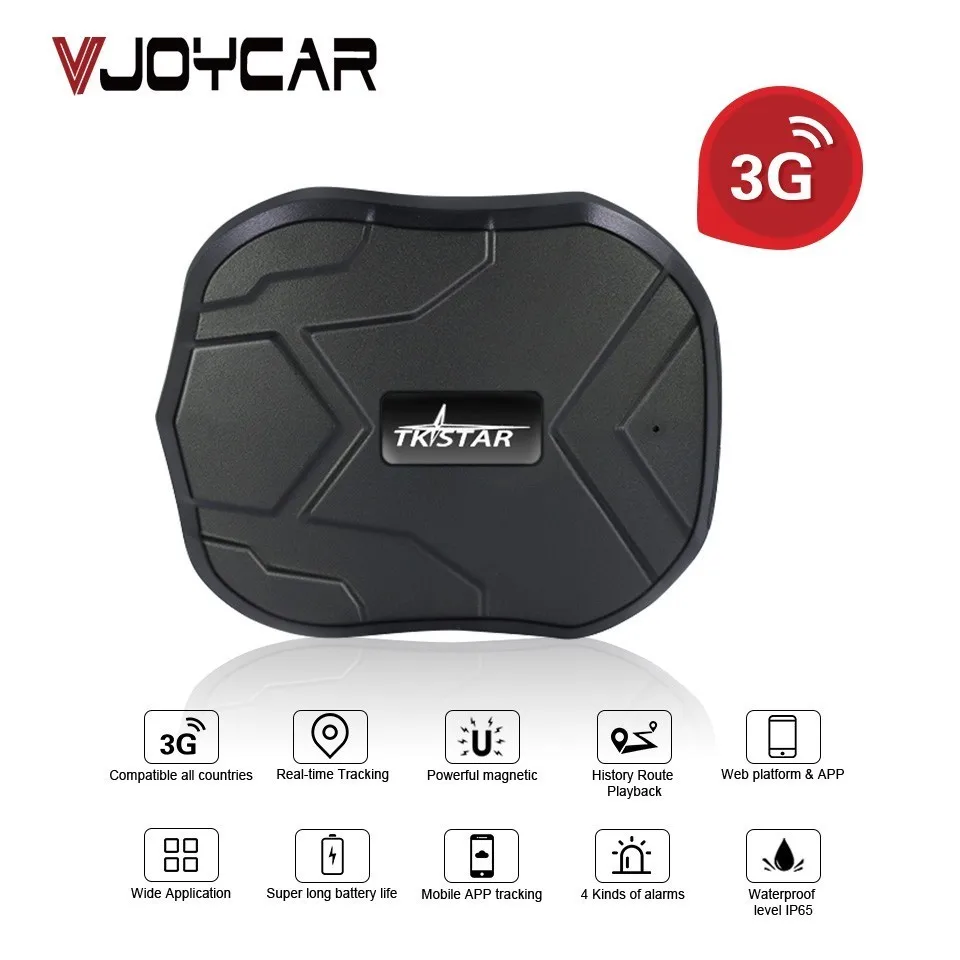 3G GPS Tracker TKSTAR TK905-3G Magnet Waterproof 5000mAh 60 Day Standby GSM LBS Locator Device Compatible With All Countries