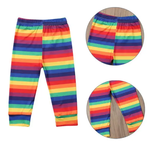 

Pudcoco 2~7Y Girl Children Kid Autumn Warm Thick Fleece Leggings Stretch Colorful Leggings