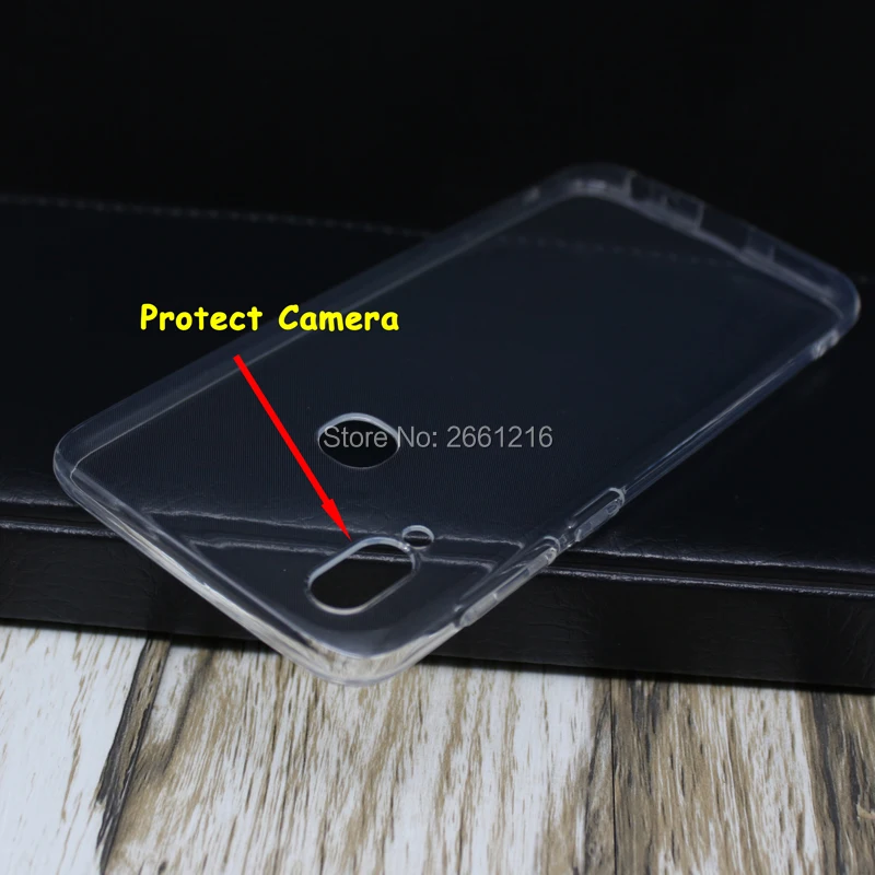ДЛЯ vivo V11 V11i Ультратонкий Мягкий ТПУ силиконовый прозрачный защитный чехол для
