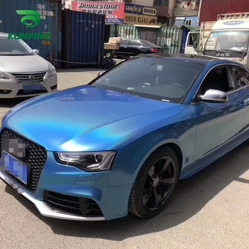 

Car Styling Wrap Laser blue Car Vinyl film Body Sticker Car sticker With Air Free Bubble For Motorcycle Car Tuning Parts
