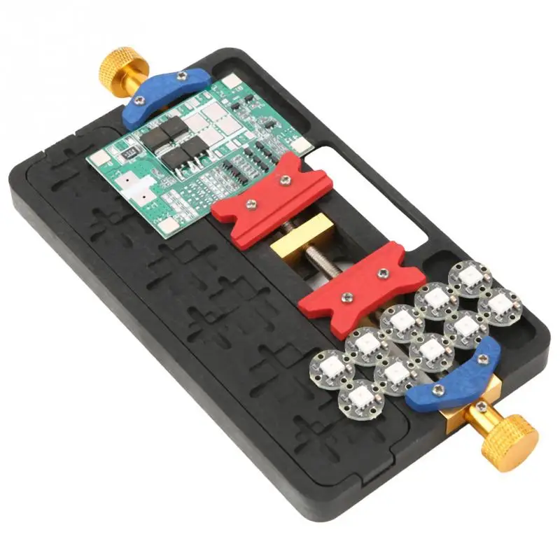 

BGA Circuit Board Fixture IC Chip Soldering Fixing Phone Repair Clamping Tool steel