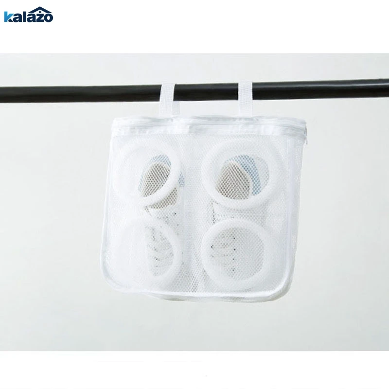 

Laundry Bag Shoes Organizer Bag for shoe Mesh Laundry Shoes Bags Dry Shoe Home Organizer Portable Laundry Washing Bags