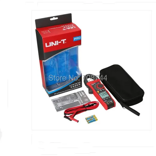 UNI T UT219DS True RMS Профессиональный клещи IP54 пыли/водонепроницаемый цифровой