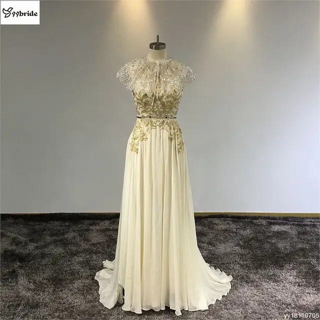 Vintage Spaghetti Strap Beaded Dress
