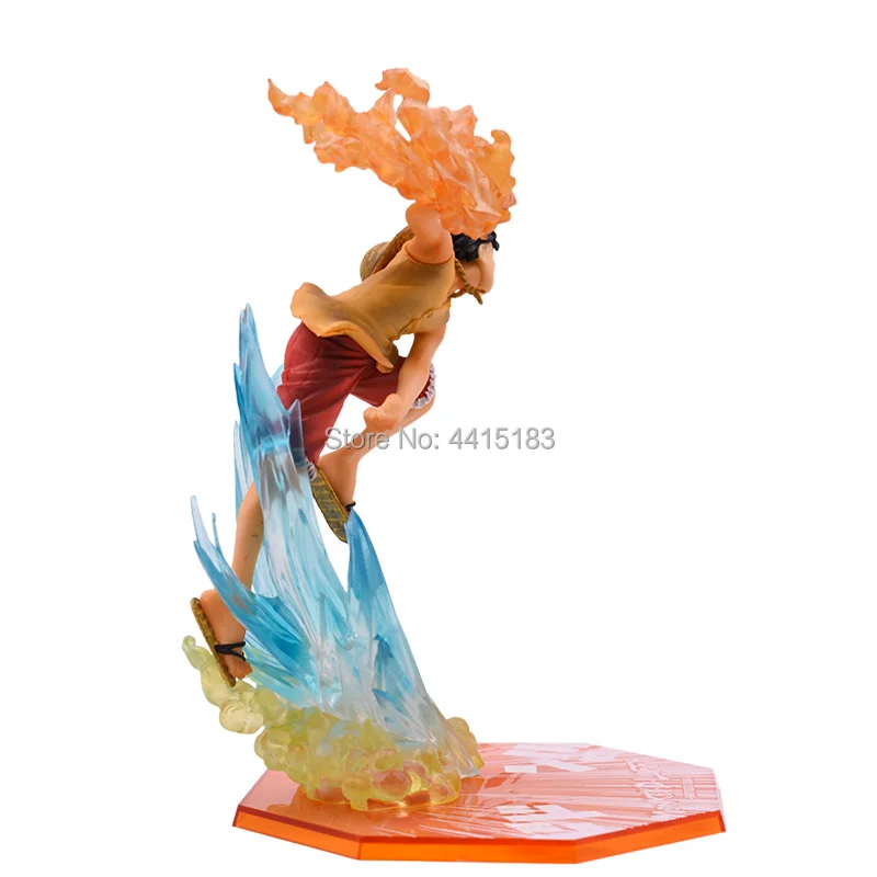 Anime One Piece Monkey D Luffy Fire Battle Ver PVC Action Figure Doll Collectible Model Baby Toy Christmas Gift For Children Anime One Piece Monkey D Luffy Fire Battle Ver PVC Action Figure Doll Collectible Model Baby Toy Christmas Gift For Children