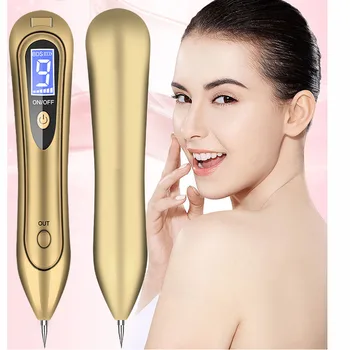 

Household Beauty Equipment Freckle Removal Laser Pen LCD Display Sweep Mole Dark Spot Remover Machine USB Charged Dot Mole Pen