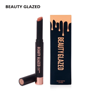 

Beauty Glazed Band Lips Make Up Matte Lipstick Pen Long-lasting Water-Resistant Velvet Silky Matte Color Lipstick Lip Hot Sale