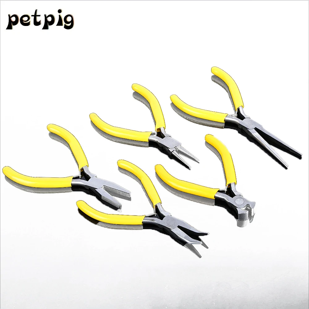 

Petpig 5 inch Exquisite Pliers A Set of Plier Modifier Tools Small Pliers Household Portable Plier