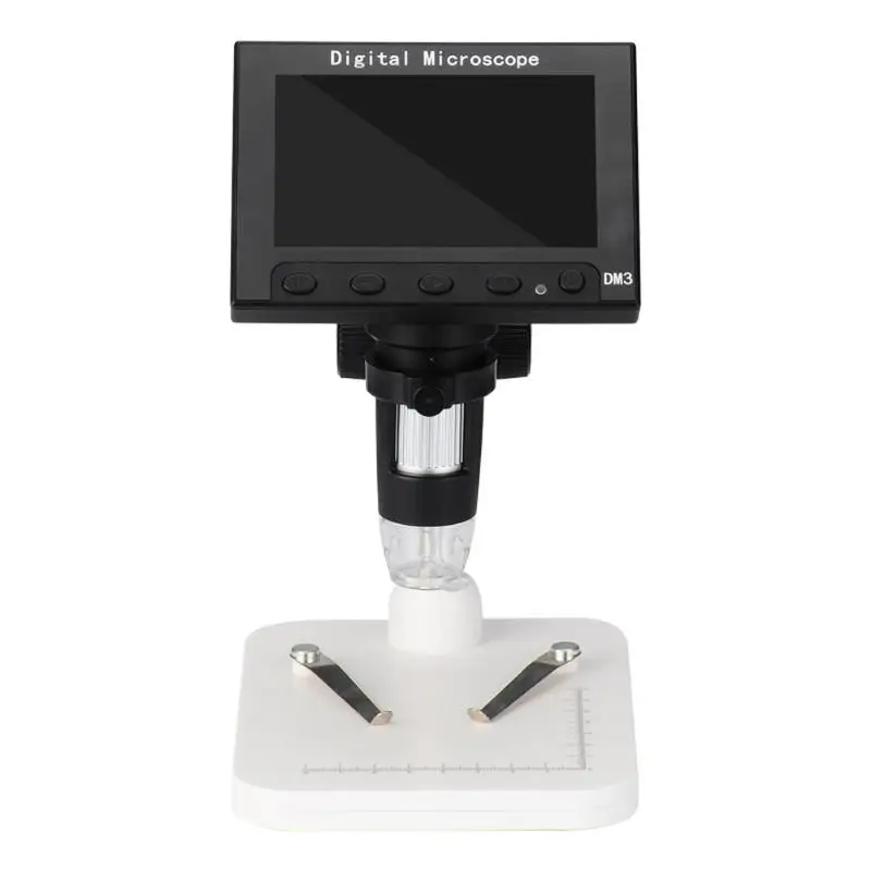 Электронный микроскоп DANIU DM3 1000X 4 3 дюйма USB цифровой видеомикроскоп с 8 ЖК дисплеем