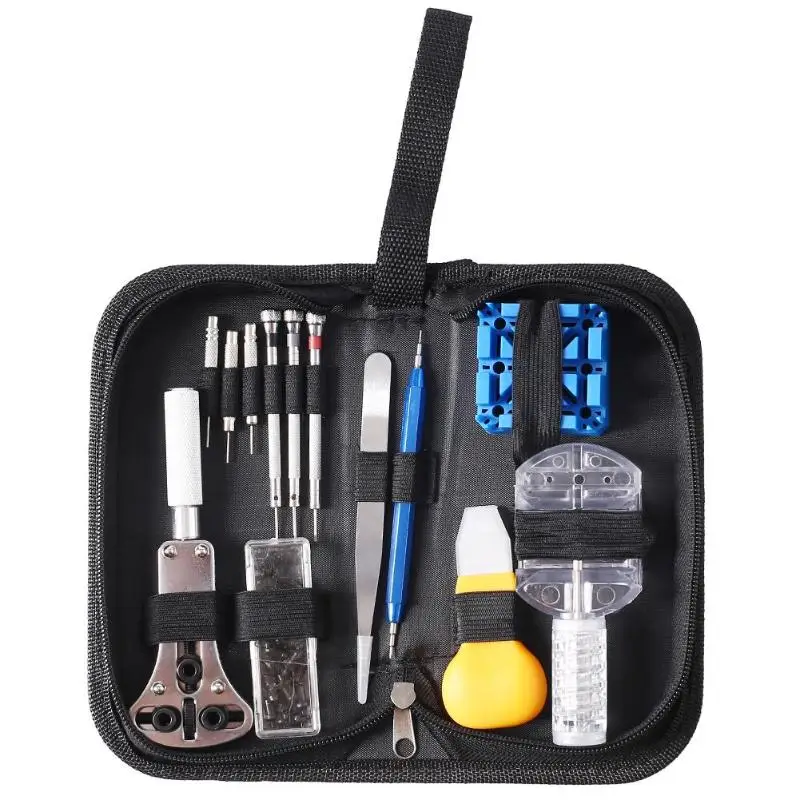 

13pcs Watch Repair Kit Strap Holder Back Cover Pry Opener Clock Watch Repair Tool Kit Watchmaker Tools Parts