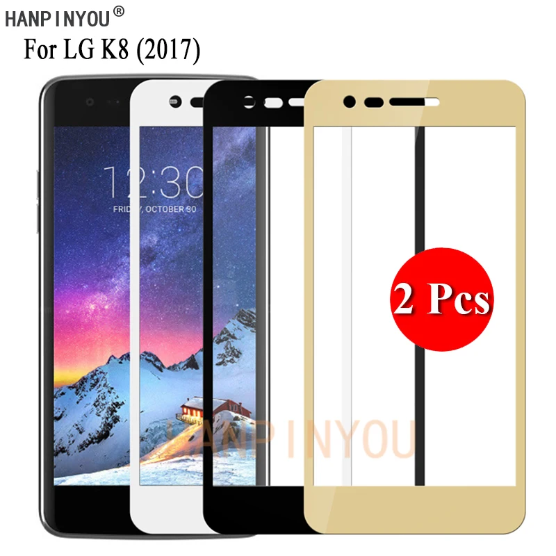 2 шт./лот для LG K8 (2017) M200N X240 X240H US215 5 0 &quotПолная защита экрана Защитная пленка из