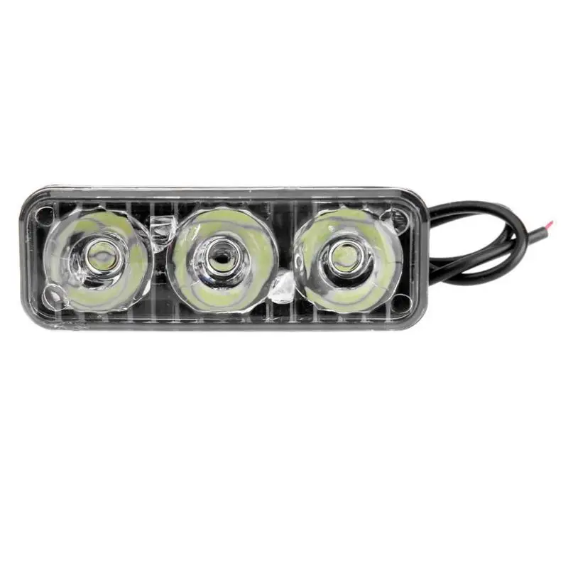 

DC 12V 18W High Power 3LED Work Light High/Low Beam Car DRL Driving Lamp
