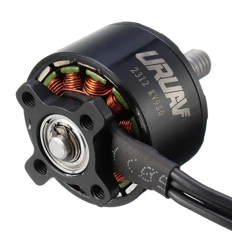 4 шт. URUAV HK2312 980KV 3 S бесщеточный двигатель с вращением по часовой стрелке для