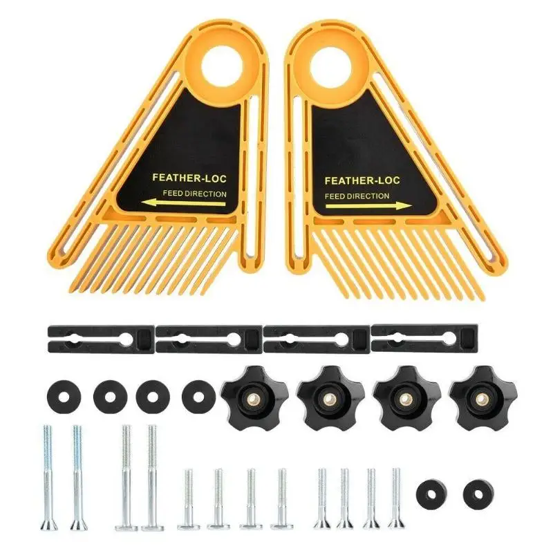 

Double Featherboards Table Saws Router Tables Fences Electric Circular Saw DIY For Woodworking Multi-purpose Tools Set