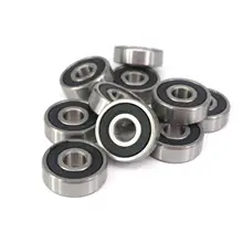 628-2rs 8x24x8mm abec1 fino-parede blindado rolamento de esferas profundo do sulco