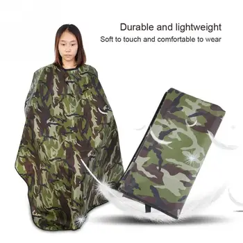 

Waterproof Oilproof Haircut Cape Barber Hairdressing Wrap Camouflage Color Hairdressing Supplies Salon Hair Styling Accessory 5