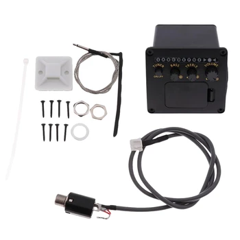 

2 Band Pickup Eq Aeq-2T Equalizer Acoustic Guitar Washer Screws Set For Guitar