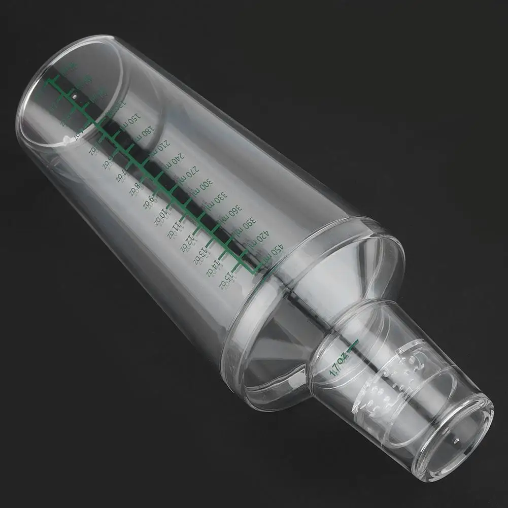 

New 500ML Cocktail Shaker Transparent PC Resin Cocktail Shaker Mixer with Scale Bar Tool