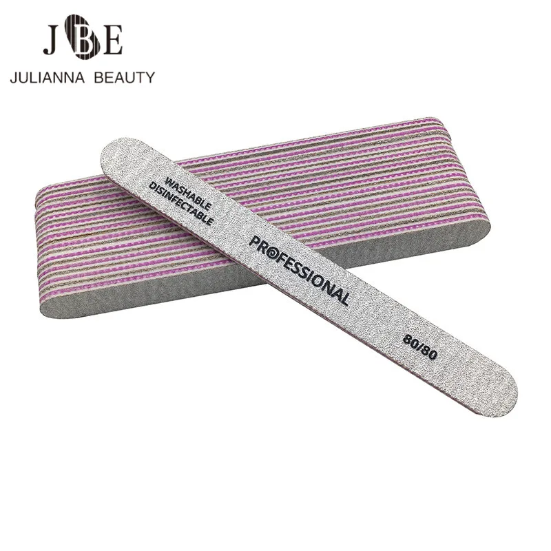 

Пилка для ногтей с УФ-гелем, серая, наждачная бумага, пилка для ногтей с гелевым покрытием 80/80, мощная Шлифовальная Пилка, инструмент для ухода, для полировки ногтей, 10 шт.