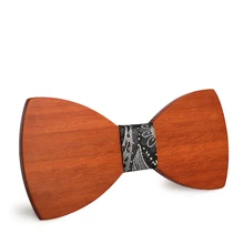 Новая мода tide бренд низкая цена Европа и Америка японский Полиэстеровая пряжа фирменные деревянные галстук-бабочка