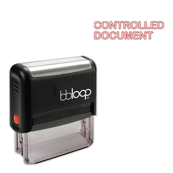 

Bbloop Controlled w/Round Outline Style Font and Design Self-Ink