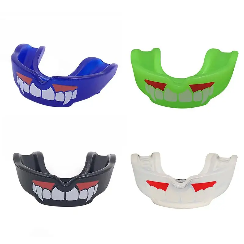 Silicone Shield Karate Muay Basketball Boxing Mouth Protective Teeth Protector 