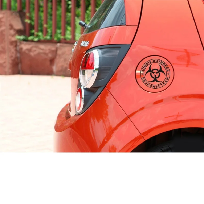 Personality biochemical crisis car protective umbrella funny car sticker body scratches blocking creative flower waterproof