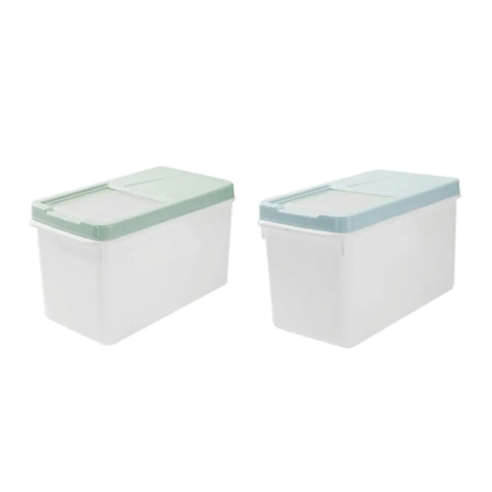 

Cat Food Sealed Moisture-proof Storage Bucket Dog Food Slide Storage Box Cat Food Grade PP Preservation Organizer For Rice Beans