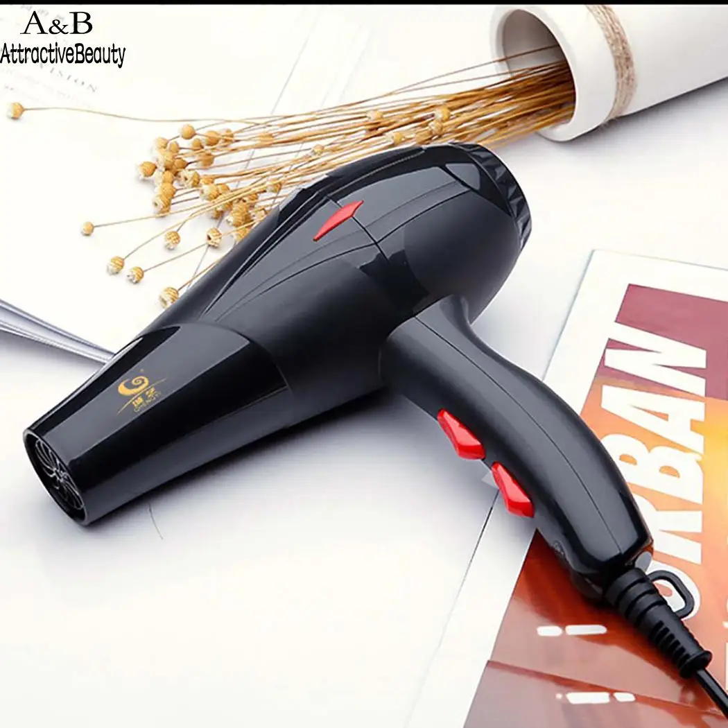 

1800W Professional Household Hair Dryer Thermostatic 210-240V Household, Travel Blower Diffuser EU Plug 50Hz