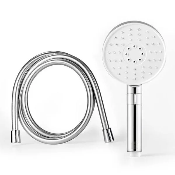 

Diiib Shower Head Hose Set 3 Modes Adjustment 360 Degrees 120mm 53 Water Hole with PVC Matel from Xiaomi Youpin