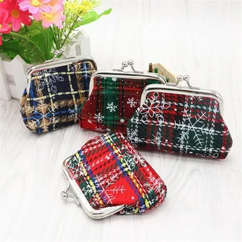 

2018 Fashion Plaid Coin Purse Women Small Wallet Card holders Female Mini Wallet Coin Bag Hasp Women's Purse Christmas Gift