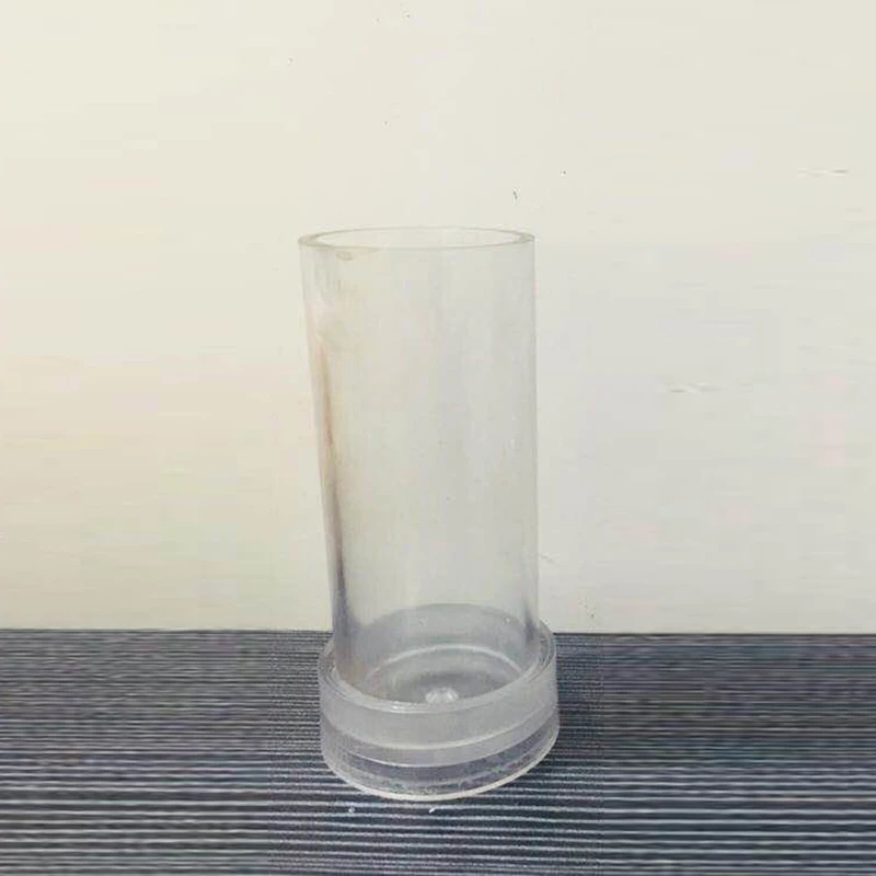 Пластиковая цилиндрическая форма для изготовления свечей, Прозрачная форма для изготовления свечей, Пластиковая форма для рукоделия, Набор для изготовления свечей