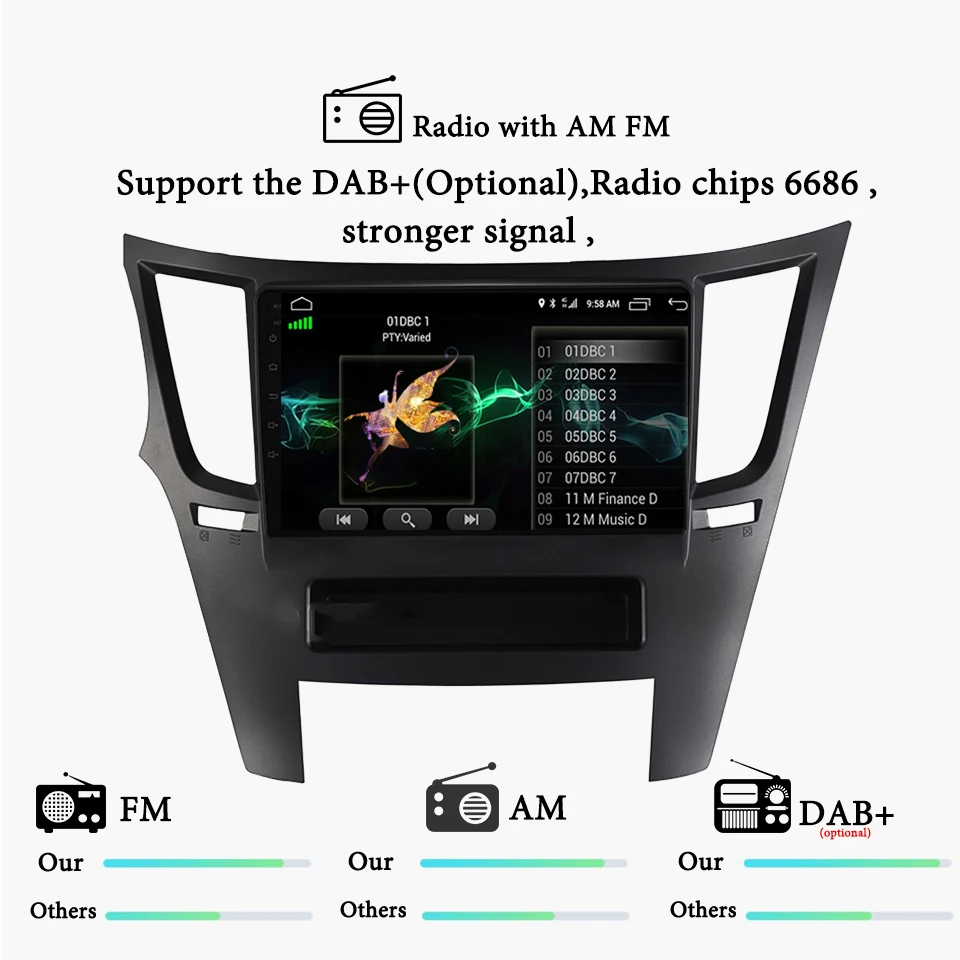 Android 10,0 Автомобильный CD dvd-плеер для Subaru Legacy Outback 2009- Автомобильный gps навигатор головное устройство мультимедиа радио головное устройство система