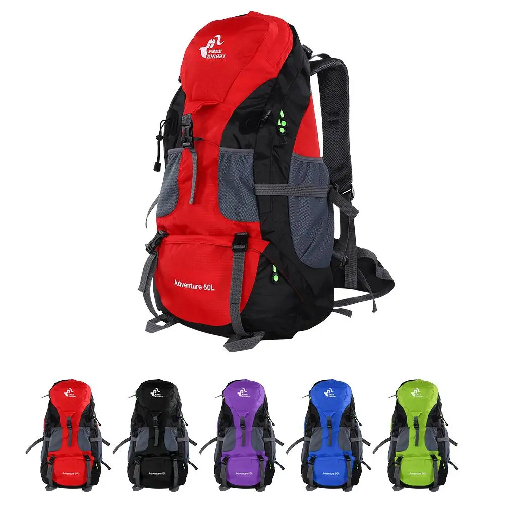 

50L Outdoor Hiking Bag,5 Colors Waterproof Tourist Travel Mountain Backpack,Trekking Camping Climbing Sport Bags