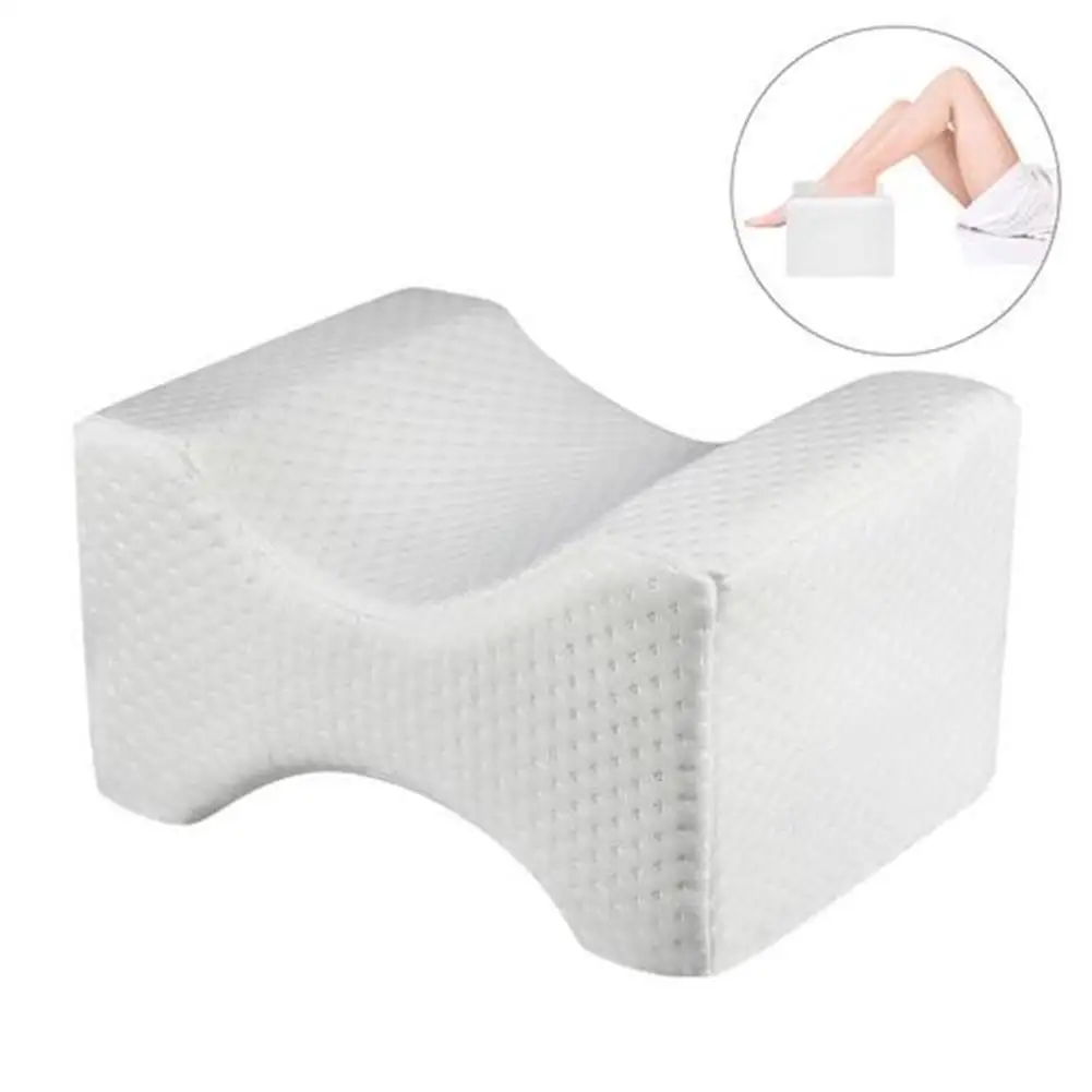 

Knee Pillowcase Pure Memory Foam Knee Pillow Orthopedic Knee Pillow Sciatica Relief Pain Leg Pain Support Cushion Pillow Case