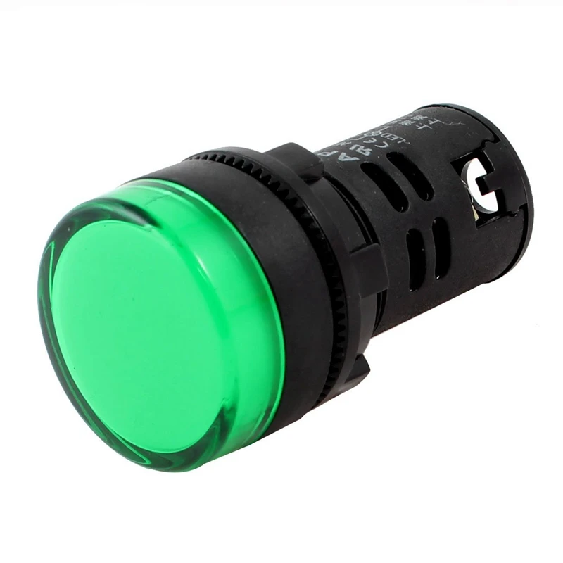 

AD16-22D/S23 AC/DC 24 Volt Green Light LED Indicator Signal Lamp Bulbs 20mA