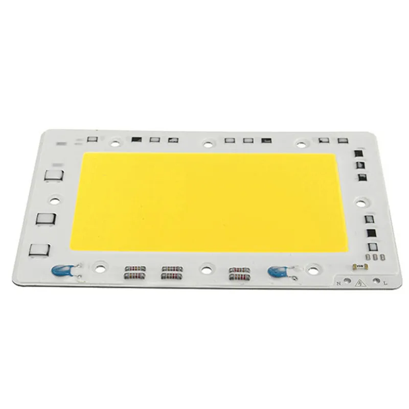 

CLAITE 10pcs LUSTREON Pure White 150W 15000LM DIY COB LED Light Chip Bulb Bead 160x100mm For Flood Light AC 220V