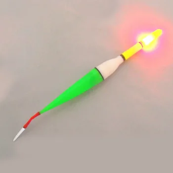 

SUPEWOLD 1Pcs Fishing Glow Sticks Long Vertical Luminous Night Lighting Fishing Floats Bobber (Red Light)