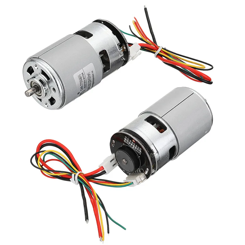 

Suleve 775s DC Motor 24.0V8000RPM 12.0V4000RPM Robot Driving Motor Ball Bearing Large Torque DC Magnetic Holzer Encoder Motor