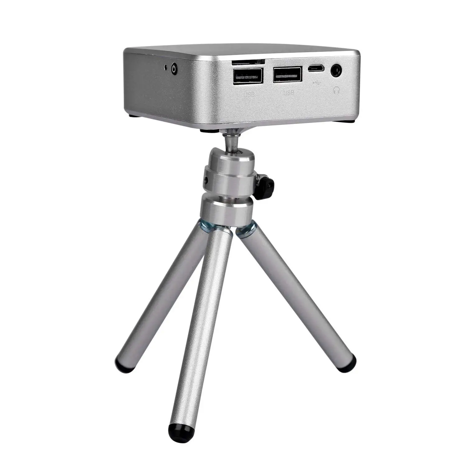 

Pl-E05 Portable Mini Projector Wifi Connection Portable Home Movie EU Plug