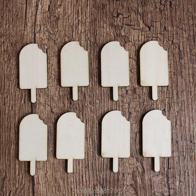 

Summer Cutouts, Wreath Accents, Wood shapes Popsicle Cut out, Wood Popsicle Cut out, Wood blanks, Wooden Popsicle Cut out, Popsi