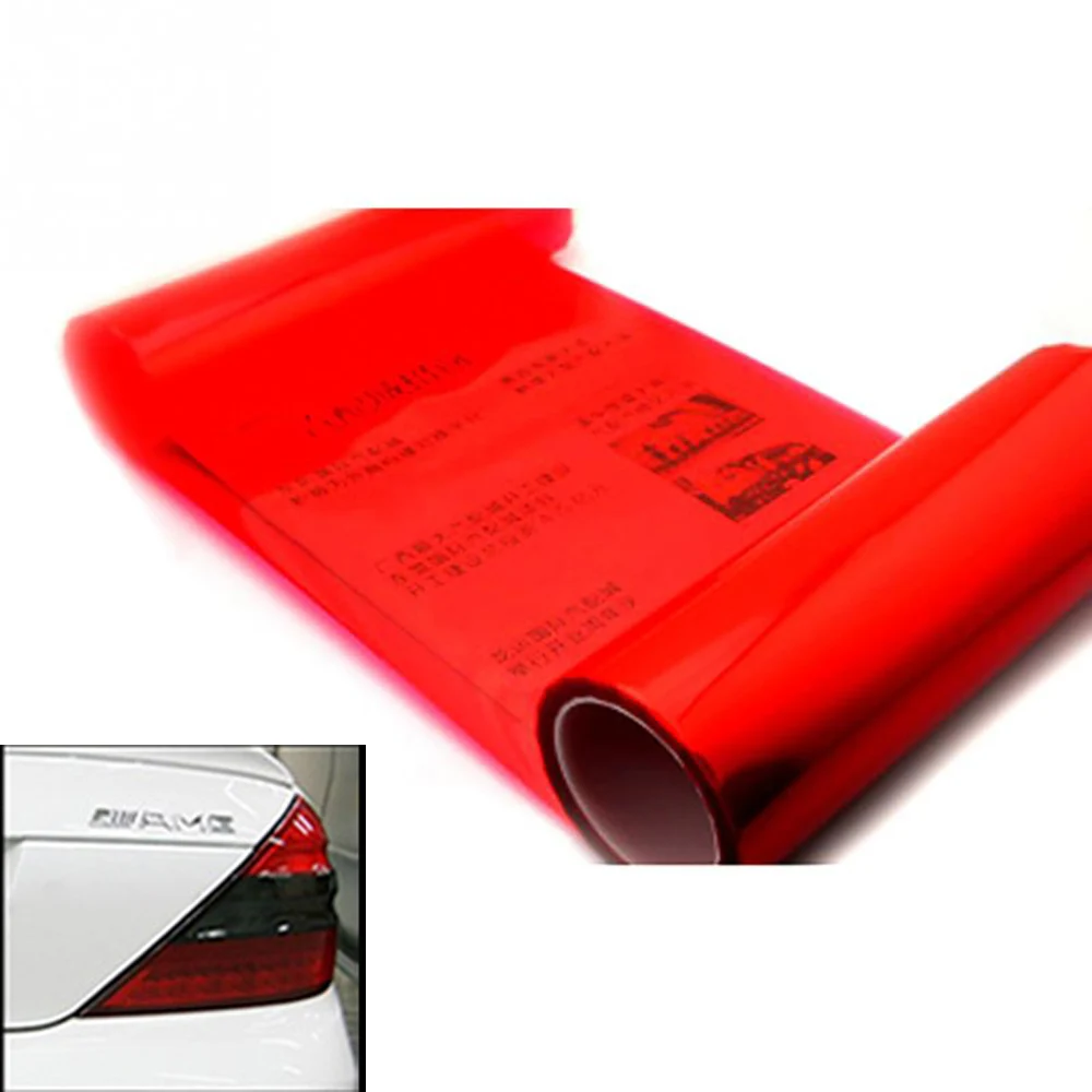 

100*30cm Scratch Resistant Shiny Chameleon Auto Headlights Taillights Translucent Film Lights Turned Change Color Film Stickers