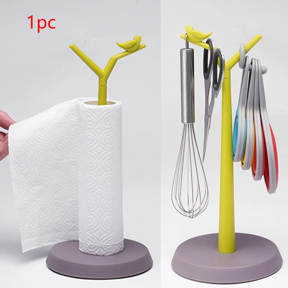 34*16cm Roll Tissue Stand Vertical Type Bathroom Organizer Decoration