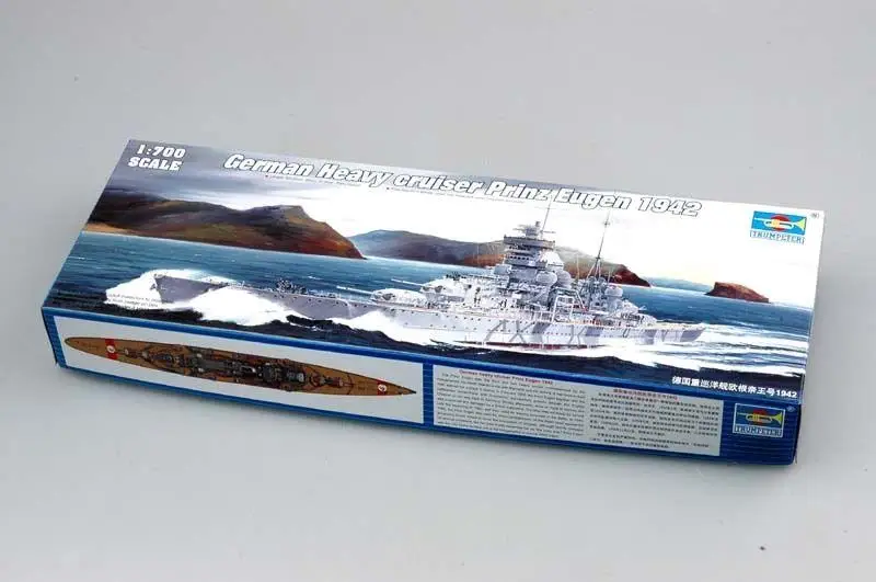 Trumpeter 1/700 05766 немецкий Prinz Eugen 1942 | Игрушки и хобби