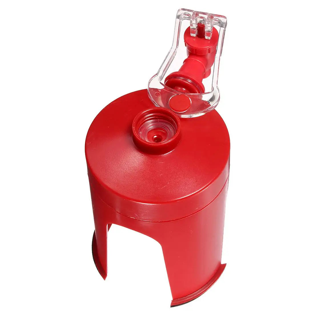Magic Tap Saver Soda Dispenser Bottle Coke Upside Down Drinking Water Dispense Party Bar, Red