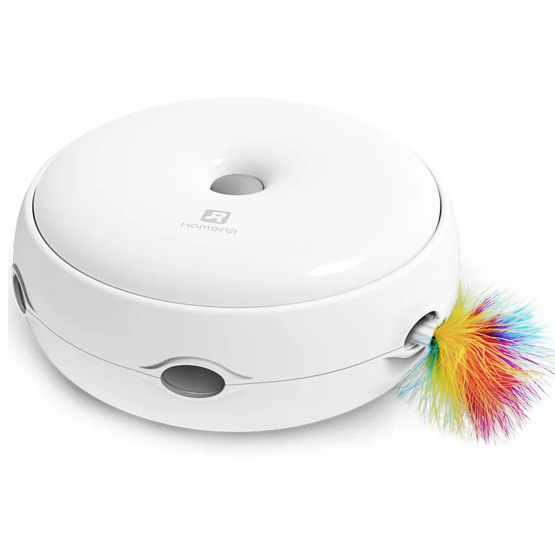 

Fast Shipping Funny Cat Toy Electronic Automatic Turntable Cats Feather Toys Interactive Toys Jouet Pour Chat Zabawki Dla Kota