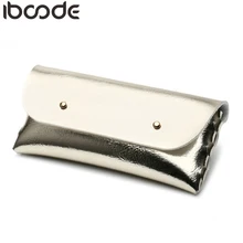 Iboode Чехол для очков из искусственной кожи, чистящие салфетки, держатель для хранения, сумка, ткань для объектива, экран камеры телефона, аксессуары для очков Iboode Чехол для очков из искусственной кожи, чистящие салфетки, держатель для хранения, сумка, ткань для объектива, экран камеры телефона, аксессуары для очков