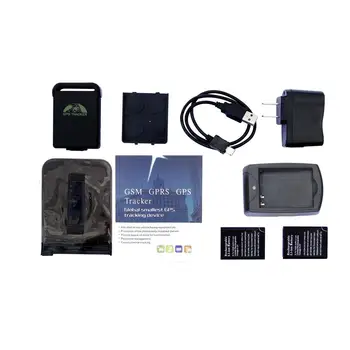 

TK102B Car GSM GPS Tracker Real Time Tracking Support TF Card SMS Map Position APP Online Track GPS tracker set